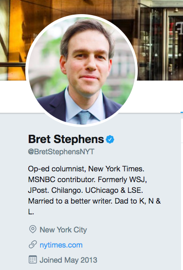 When Integrity-checking is More Important than Fact-checking: More Bad Faith from Bret Stephens